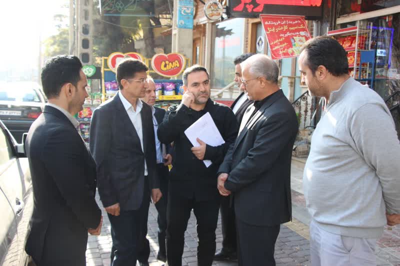 بازدید سرپرست دفتر امور روستایی استانداری از روستای امین آباد
